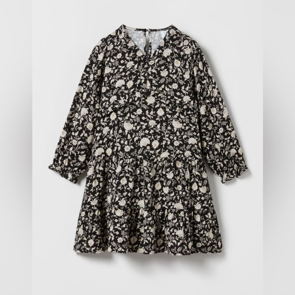 NWT Zara 10Y ruffled floral dress